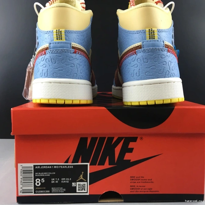 Mid x Jordan Maison CU2803-200 Chateau SE Air Rouge 1 Fearless 0612